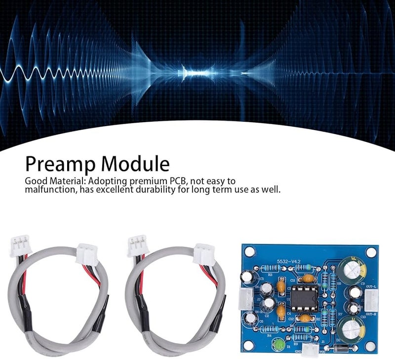 وحدة NE5532 للمكبر الأولي لوحة مكبر الصوت الأولي استبدال شريحة PCB للمكبر - Image 3